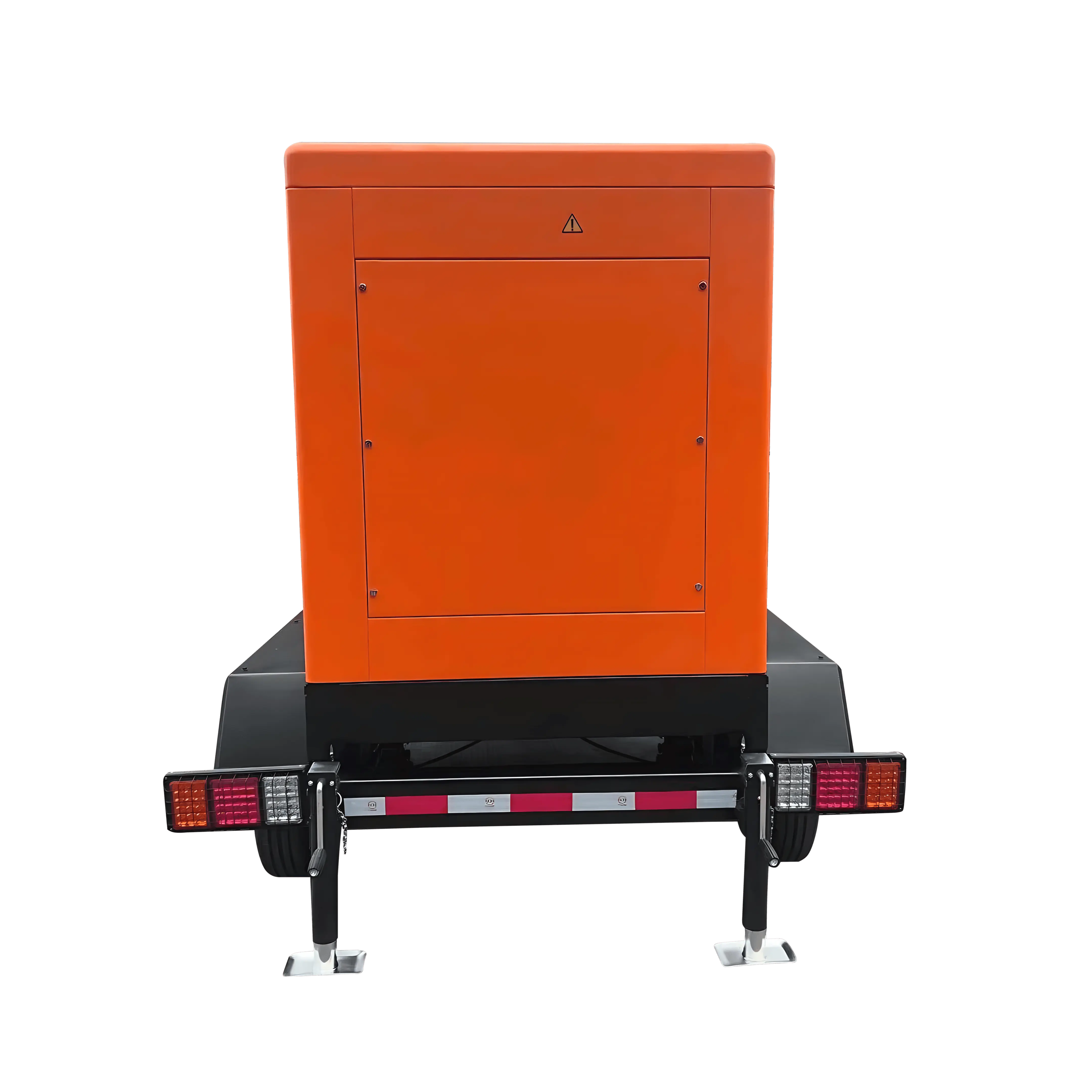 Mobile Generator With Four-wheel Trailer