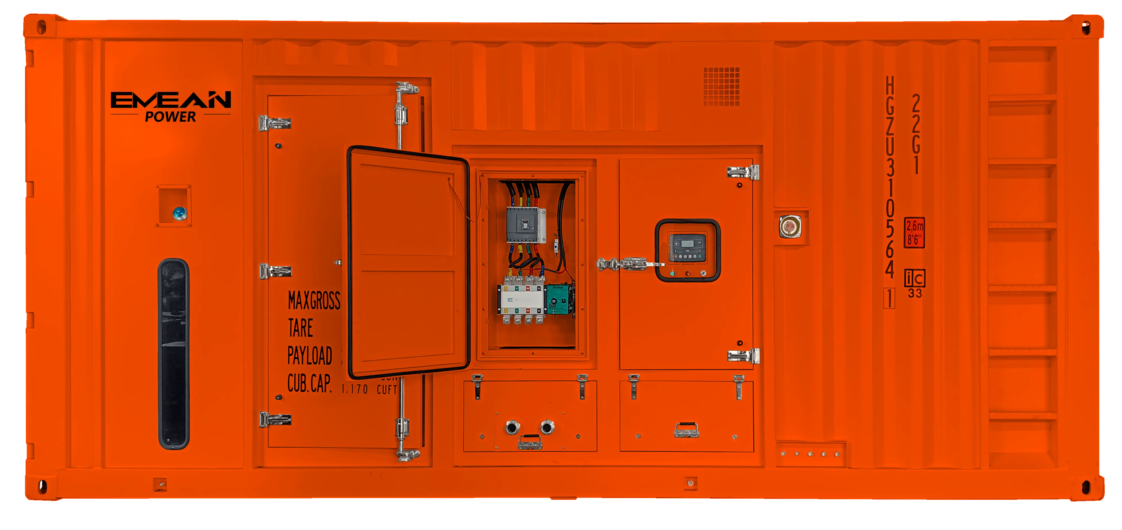 1500KVA/1200KW Contianer Type Genset With WEICHAI Engine