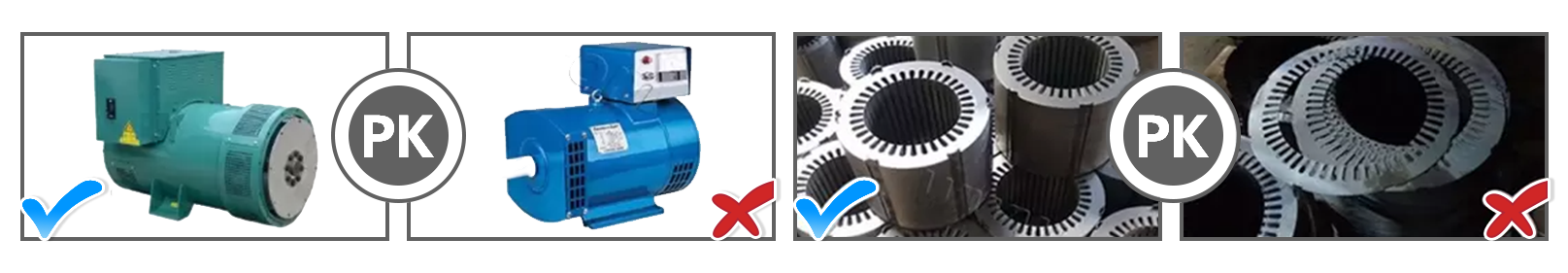 generator 3 phase parts choose